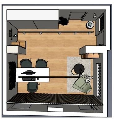 Bureau à Bruxelles | plan bureau
